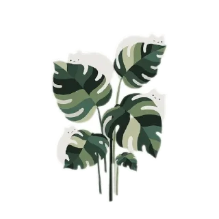 Sticker from Divamavia.plants :