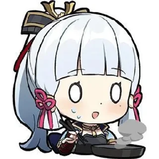🌟 emoji Чиби Аяка @puplyaloe Telegram sticker 4 of 18