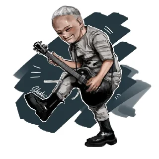 🎸 emoji paul&richard Telegram sticker 5 of 17