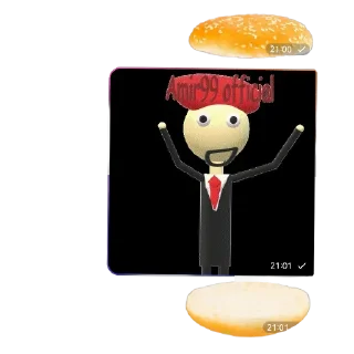 🍽 emoji SBofficial9 :: @soldierbaldi12 Telegram sticker 5 of 6