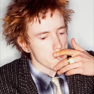 🌟 emoji Johnny Rotten Telegram sticker 8 of 115