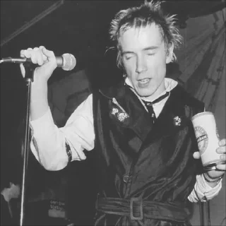 🌟 emoji Johnny Rotten Telegram sticker 20 of 115