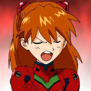 Sticker from Asuka Langley Emotions