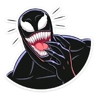 😳 emoji Веном (@TgSticker) Telegram sticker 21 of 36