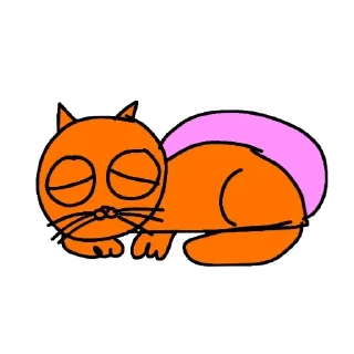 😴 emoji Lottie🩷 Telegram sticker 24 of 40