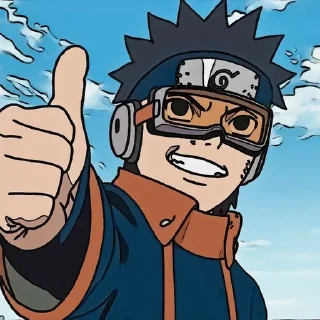 👍 emoji 💥обито учиха 🔥[@ruwejda] Telegram sticker 5 of 101