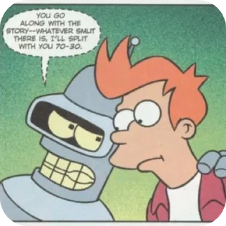 🫢 emoji Bender futurama Telegram sticker 15 of 70