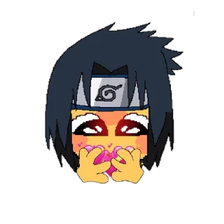 💖 emoji Аниме персонажи Telegram sticker 13 of 19