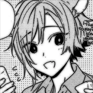 ❤️ emoji Akane Yanagi @anime_Stickerr Telegram sticker 7 of 20