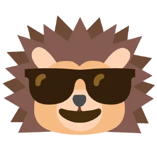 🌟 emoji Aether the hedgehog Telegram sticker 15 of 109