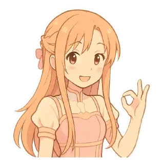 👌 emoji Asuna & Парные 🫶 | @AsuMeo Telegram sticker 6 of 110