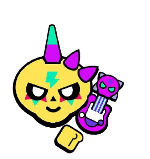 😶 emoji Poco Pins @BrawlStarsStik Telegram sticker 13 of 16