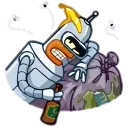 🧔‍♂️ emoji Bender | @Premium_Stikers Telegram sticker 17 of 50