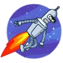 🚀 emoji Bender | @Premium_Stikers Telegram sticker 19 of 50