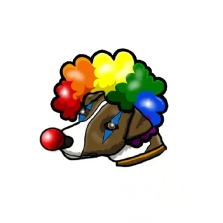 🤡 emoji Пес Патрон @gif_ochky Telegram sticker 15 of 15