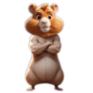 🧸 emoji Hamster Combat Telegram sticker 4 of 18