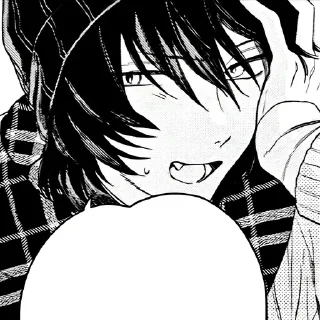 Sticker from Iruma-kun | Hard to Say I Love You