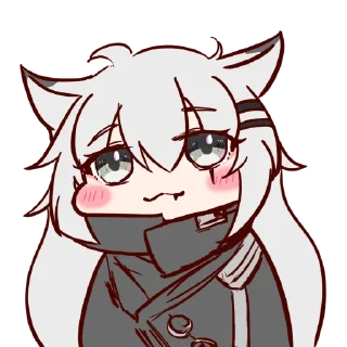 Sticker from Шизофрения @nittarr