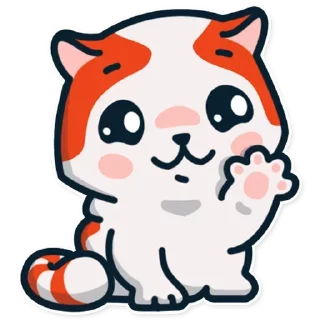 ✋ emoji Marsey the cat:: @f3r0xus Telegram sticker 7 of 120