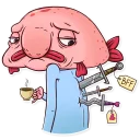 🗡 emoji Sad Blobby Telegram sticker 24 of 31