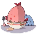 🍲 emoji Sad Blobby Telegram sticker 9 of 31
