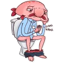 🚽 emoji Sad Blobby Telegram sticker 15 of 31