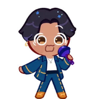 🍬 emoji Jung Kook cookie! Telegram sticker 5 of 9