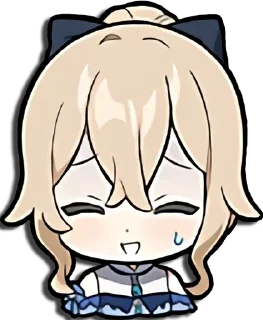 😅 emoji Mondstadt Telegram sticker 19 of 120