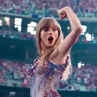 Sticker from The eras tour part 2