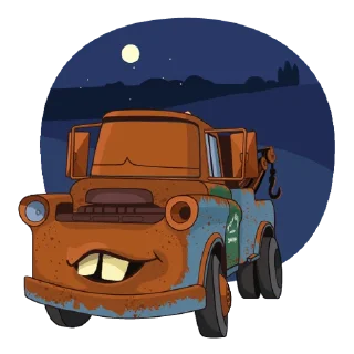 😴 emoji Молния Маквин! Telegram sticker 16 of 34