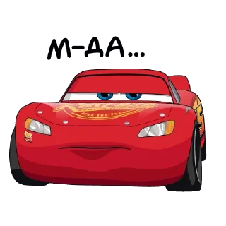 😒 emoji Молния Маквин! Telegram sticker 20 of 34