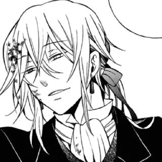 😐 emoji Pandora Hearts Telegram sticker 6 of 10