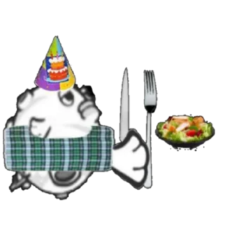 🥗 emoji Стикери ладно Telegram sticker 8 of 37