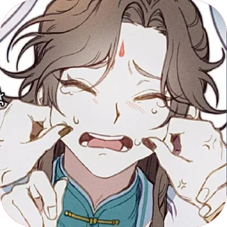 😭 emoji Небожители Telegram sticker 4 of 110