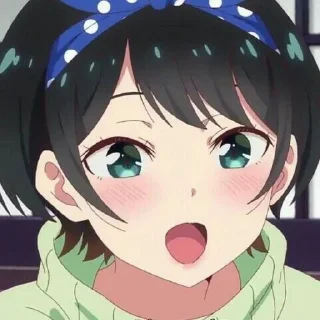 😀 emoji Девушка на час @anime_stickerr Telegram sticker 10 of 25