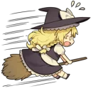 Sticker from Touhou Project(Illust:Mo)