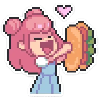 🌮 emoji Юмико ::: @st_pack Telegram sticker 21 of 39
