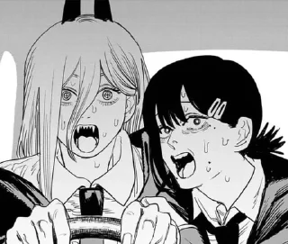 😵 emoji Tatsuki Fujimoto's manga faces Telegram sticker 11 of 62
