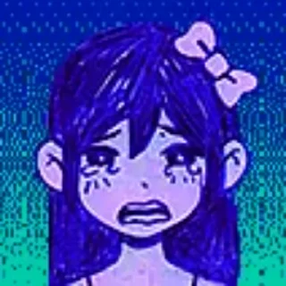😭 emoji aubrey my beloved Telegram sticker 14 of 63