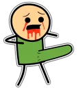 🤢 emoji Misha Telegram sticker 14 of 20