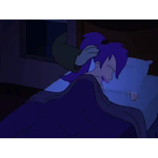 💤 emoji 🌚 @CloobHub • @Earth928B 🌝 Футурама Futurama Telegram sticker 18 of 42