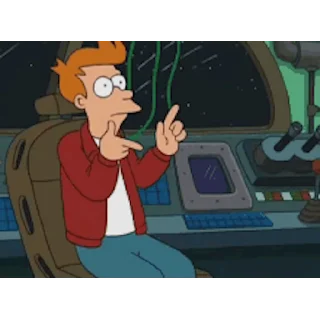 👉 emoji 🌚 @CloobHub • @Earth928B 🌝 Футурама Futurama Telegram sticker 9 of 42
