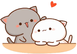 🥰 emoji Коська @nyasticks Telegram sticker 20 of 25