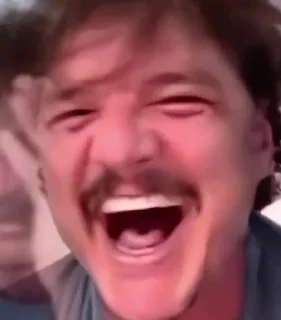 😅 emoji Pedro Pascal Telegram sticker 16 of 62
