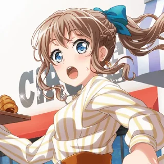 😧 emoji Бандори Telegram sticker 20 of 120