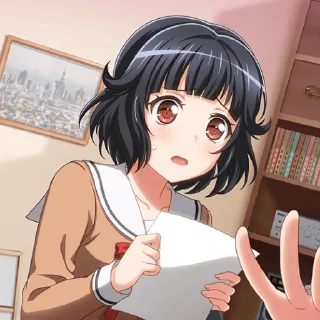 😰 emoji Бандори Telegram sticker 13 of 120