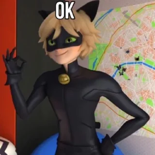 Sticker from Miraculous 🐞😻