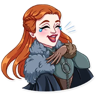 Sticker from Sansa Stark