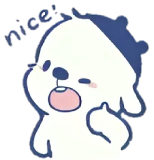 ☁️ emoji ꒰ ິ◞ ◟꒱ິ мафин ! @hugswcots Telegram sticker 19 of 24