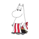 Sticker from Moomin